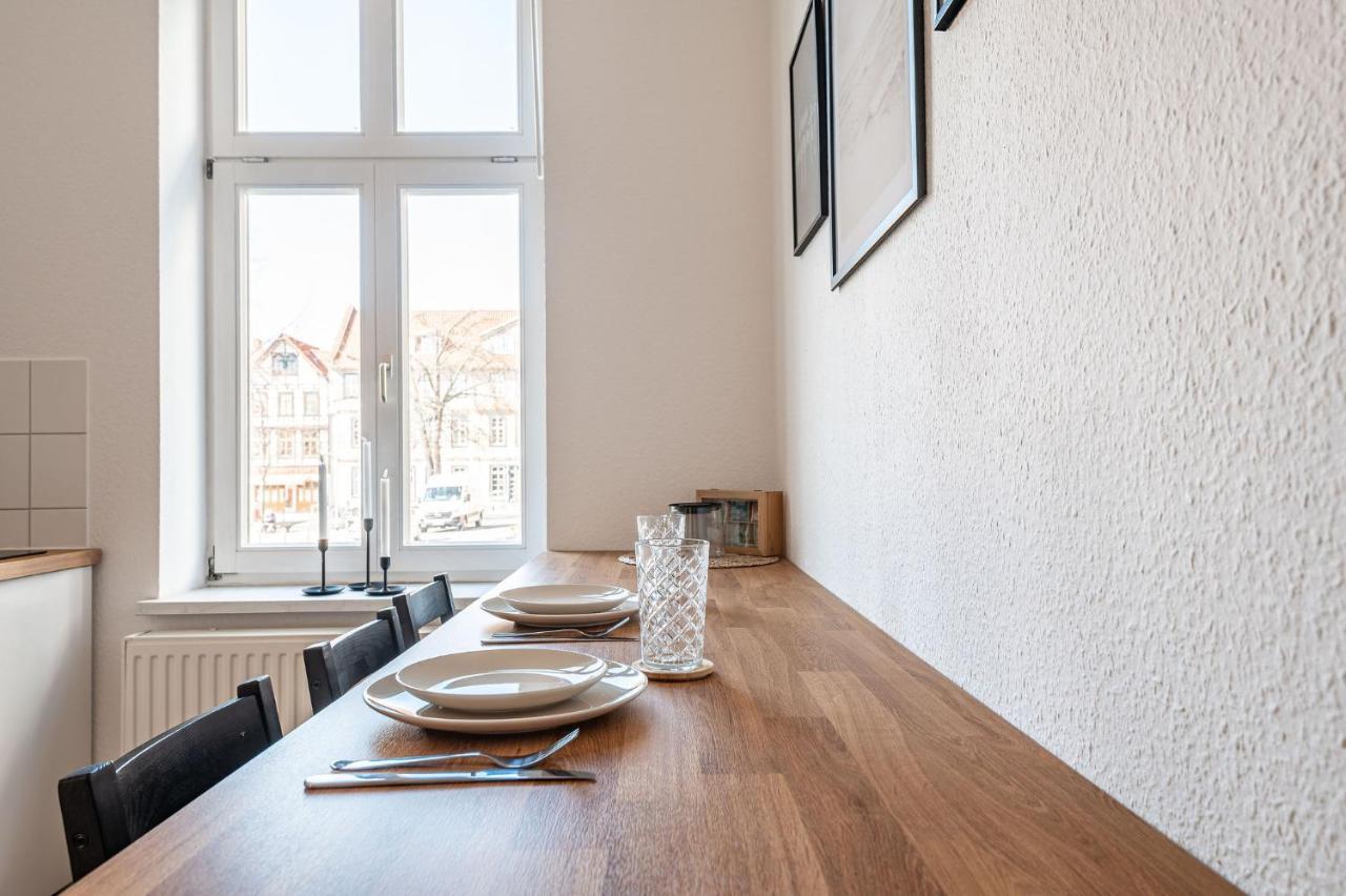 Exklusives Innenstadt Apartment - Parken - Smart-Tv - Kaffeevollautomat Wernigerode Kültér fotó