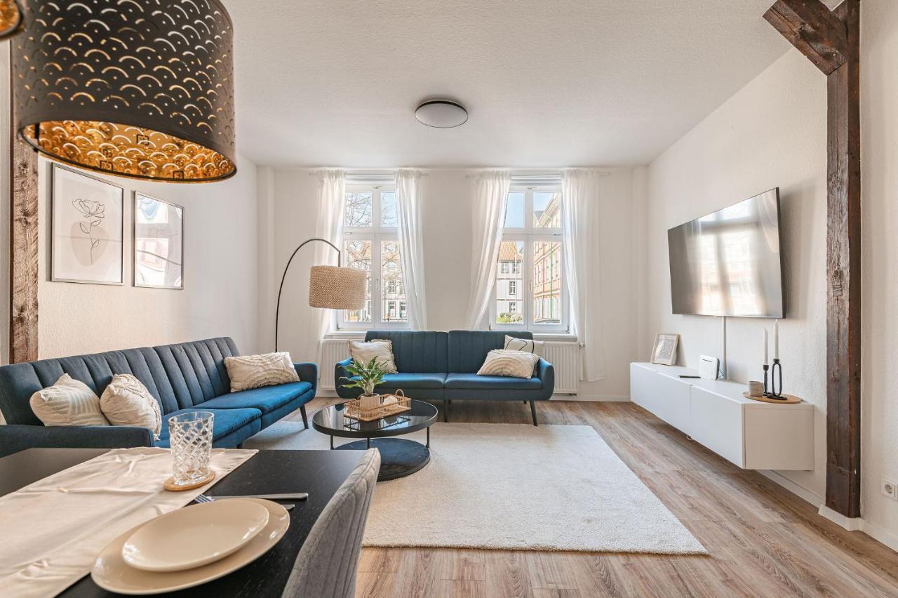 Exklusives Innenstadt Apartment - Parken - Smart-Tv - Kaffeevollautomat Wernigerode Kültér fotó